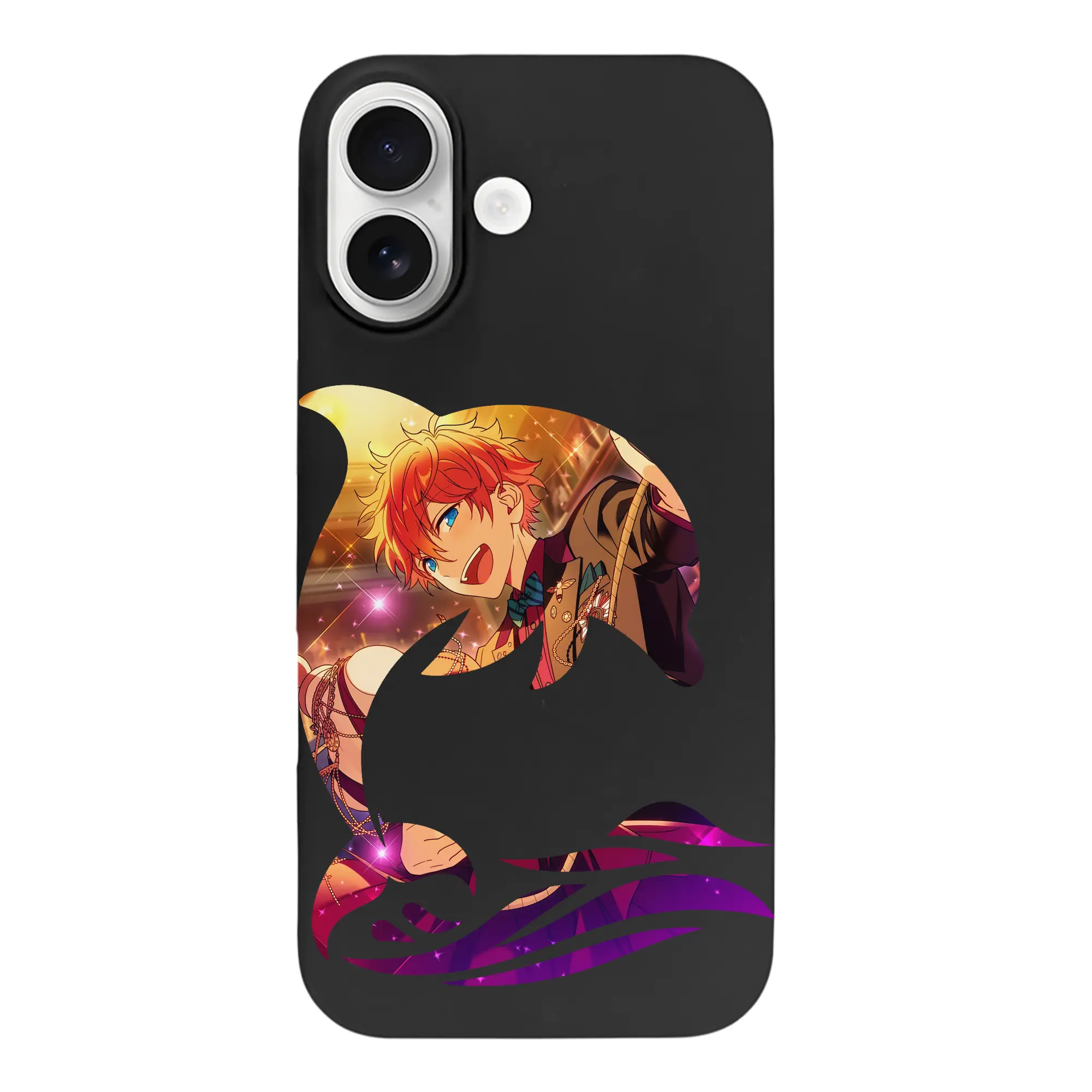 あんさん ぶる グッズ Trickstar 明星スバル - iPhone 17 シリーズ シリコンケース 薄型 耐衝撃 指紋防止 ソフトタッチカバー 精密フィット 傷防止 保護ケース iPhone 17/17 Air/17 Pro/17 Pro Max 対応